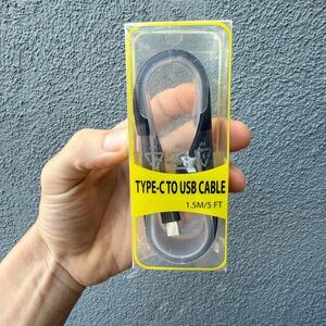 Type-C to USB Cable - Black